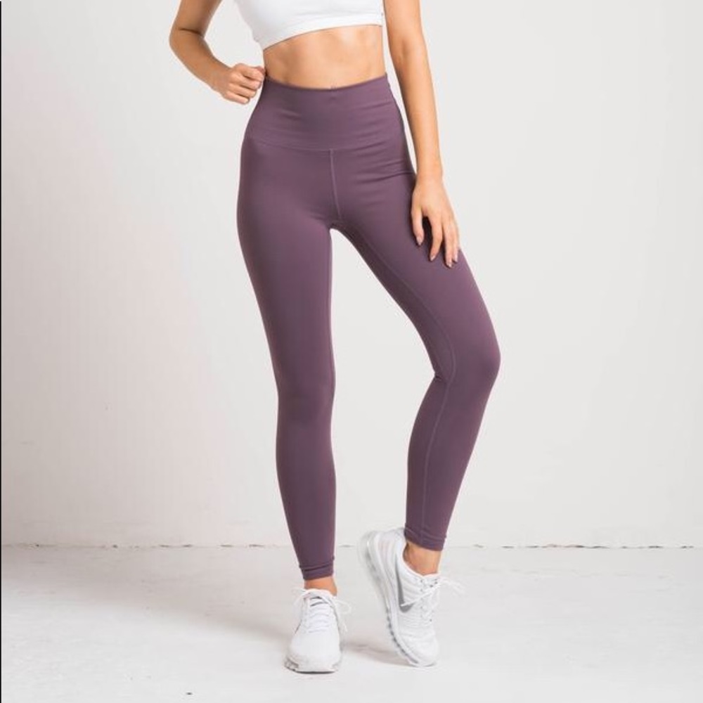 Flexxfit yoga leggings - mauve/purple